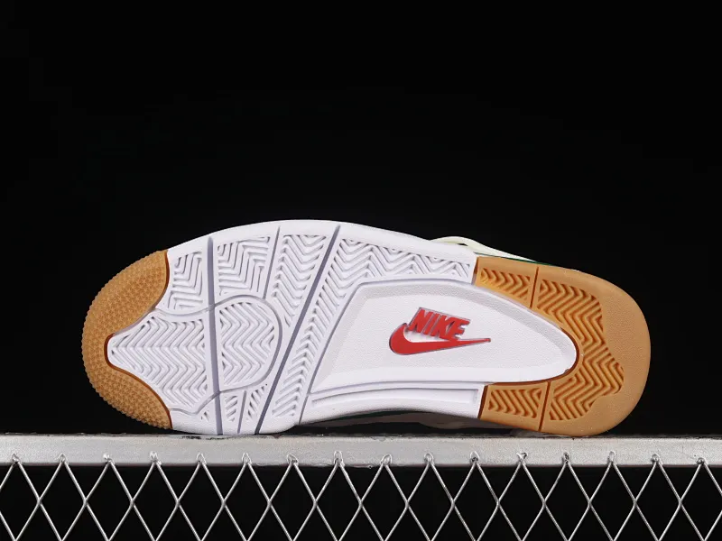 All categories Air Jordan Jordan series basketball shoes Air Jordan 4 Nk SB x Air Jordan 4 "Pine Green" AJ4 Joe 4 joint white green DR5415-103